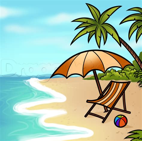 Beach Drawings .